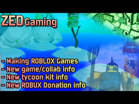 Spee Ch Zedgaming - zeds tycoon kit roblox