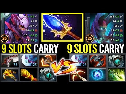 Anti Mage Hard Carry 9 Slot Items Aghanim S Scepter 7 22 Dota 2