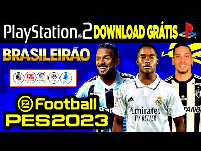 Download eFootball PES 2023 WJD ISO PS2 Grátis