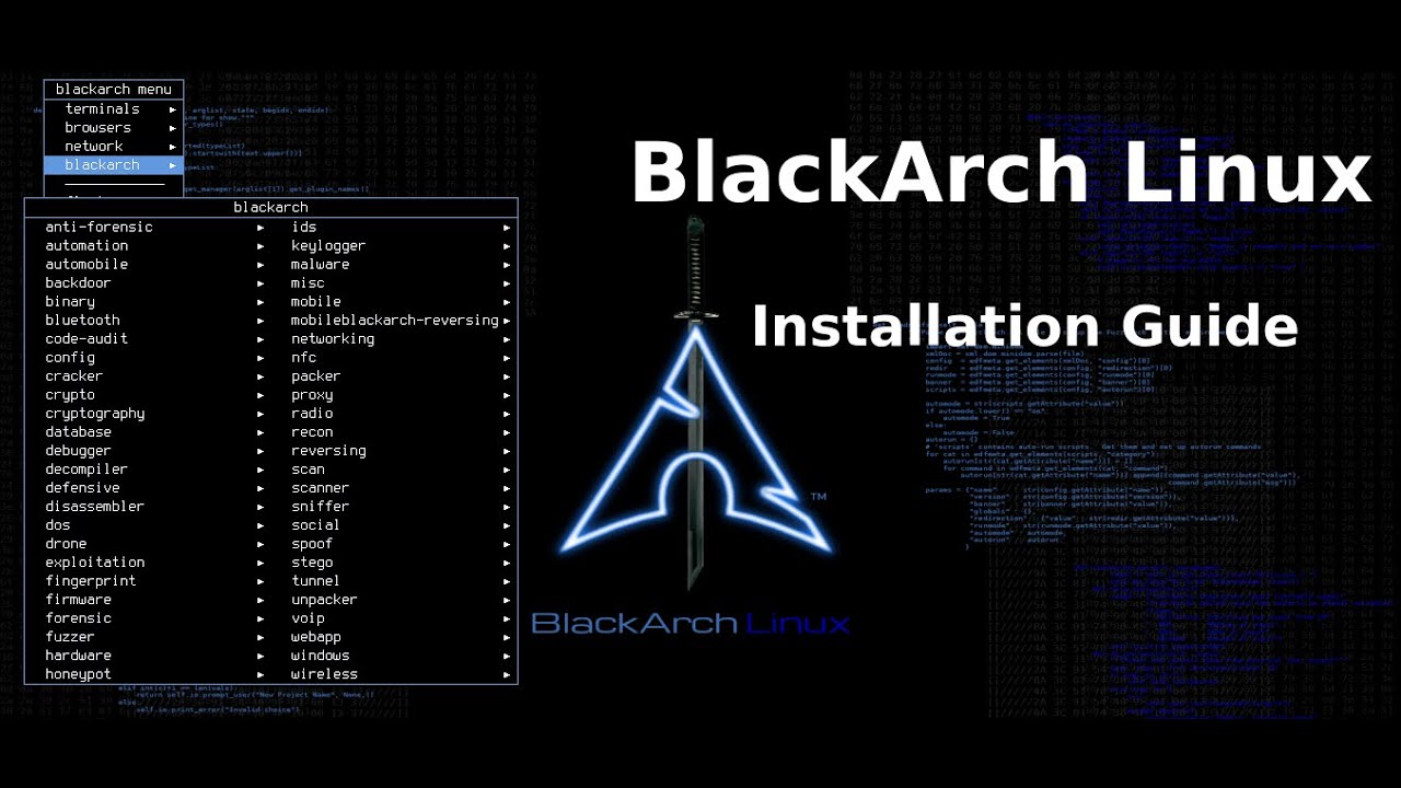 navigazione internet anonime strumenti e trucchi Blackarch Live USB-hacking etico 