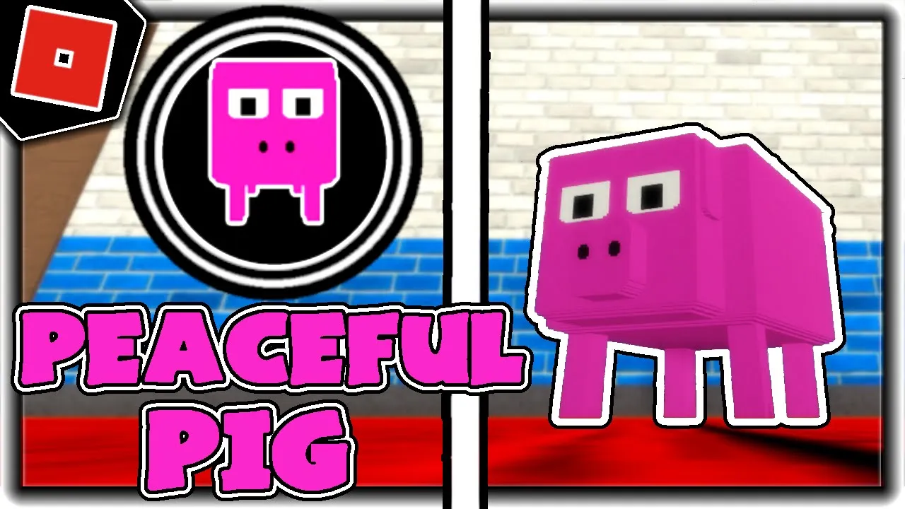 How To Get Peaceful Pig Badge Baby Gurt Morph Skin In Piggy Rp W I P Roblox - how to get gurt the pig in roblox