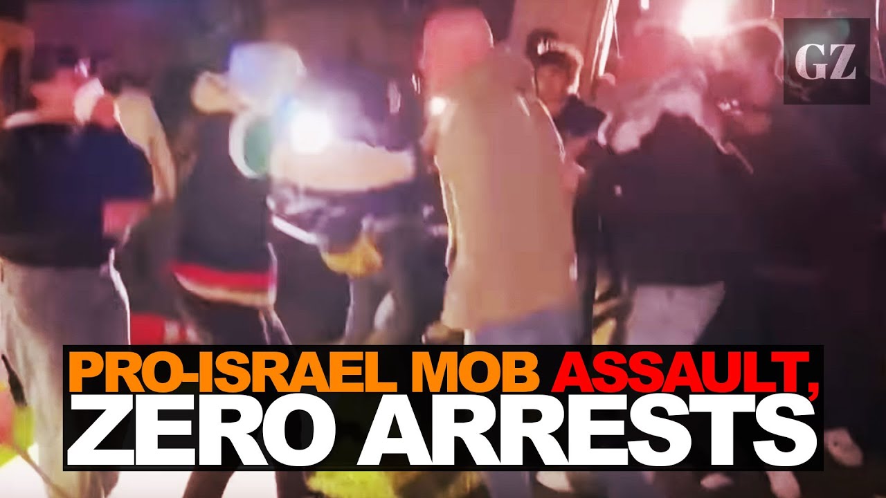 Zero arrests in UCLA mob assault on peaceful Palestine protest
