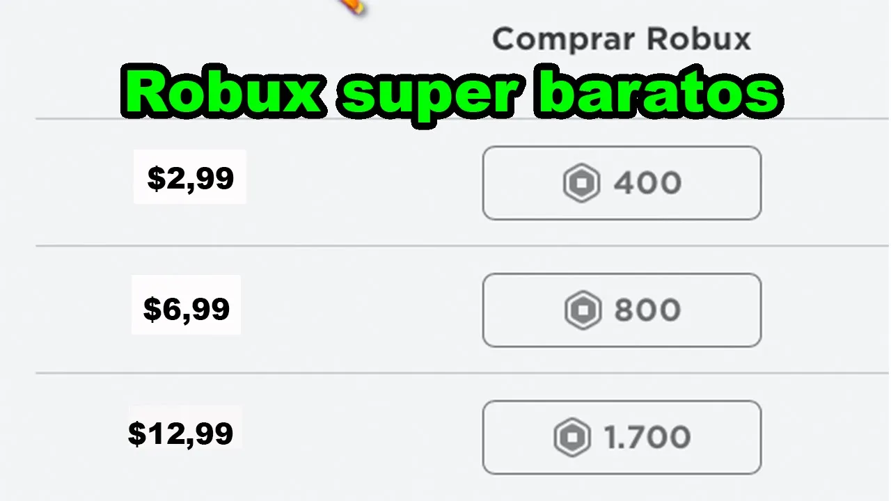 Nueva Pagina Web Para Comprar Robux Super Baratos - como comprar robux baratos
