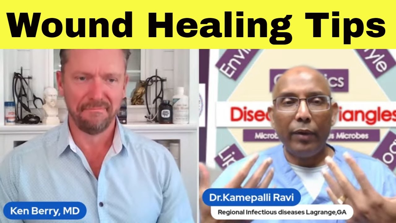 HEAL WOUNDS FASTER! [Non-healing wound Tips] - with Dr. Ravi Kamepalli