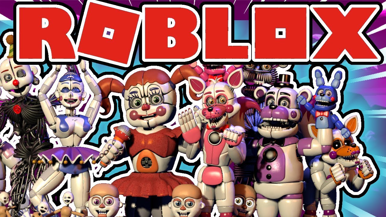 Doing The Voices Of Fnaf Sister Location Animatronics In Roblox Circus Baby S Pizza World Roleplay - roblox fnaf sister location roleplay