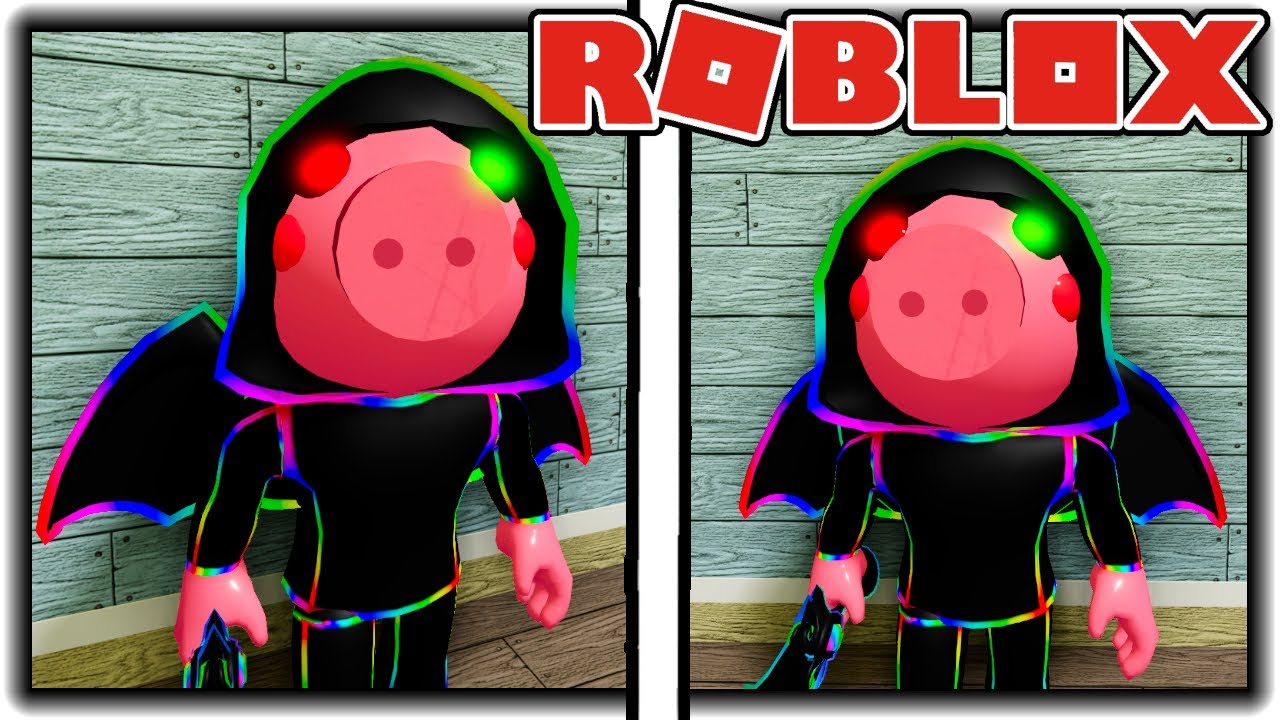 How To Get Rainbowy Badge Rainbow Piggy Morph Skin In Piggy Rp Revenge Roblox - funny roblox morphs