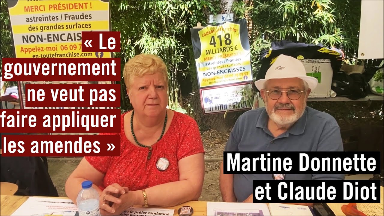 Interview de Martine Donnette & Claude Diot et la fraude des 418 milliards €