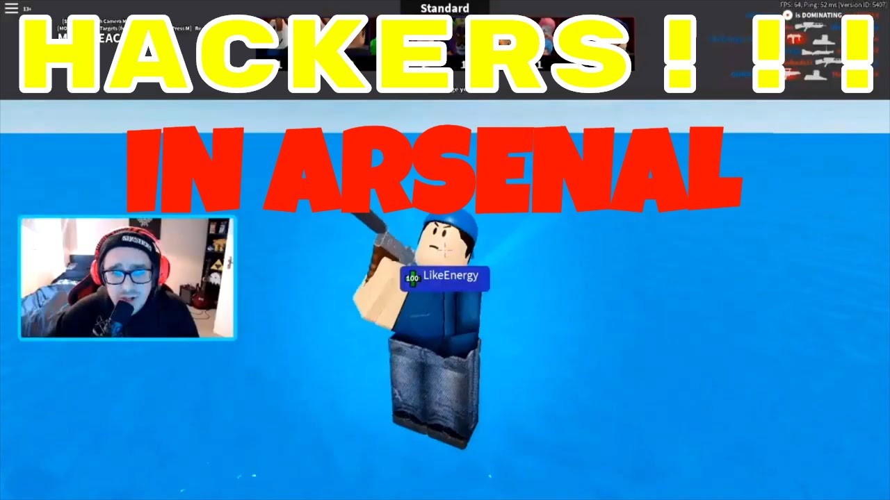 Hacking In Arsenal Roblox