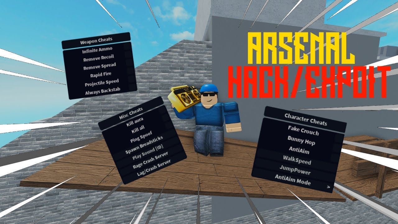 New Overpowered Roblox Arsenal Gui - how to not lag in roblox arsenal