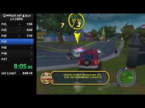 The Simpsons Hit And Run Level 4 100