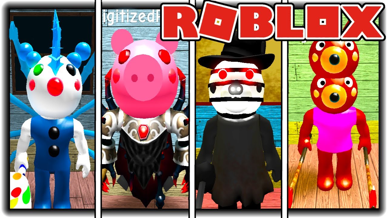 How To Get All 14 Badges In Piggy Rp Survivors Roblox - transparent robby piggy roblox