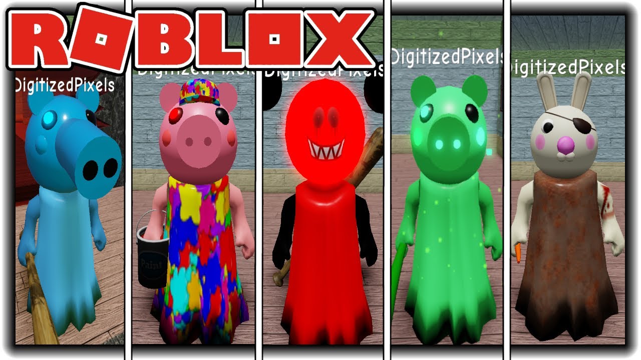 How To Get All 24 New Badges Morphs Skins In Piggy Rp Survivors Roblox - swat morph roblox