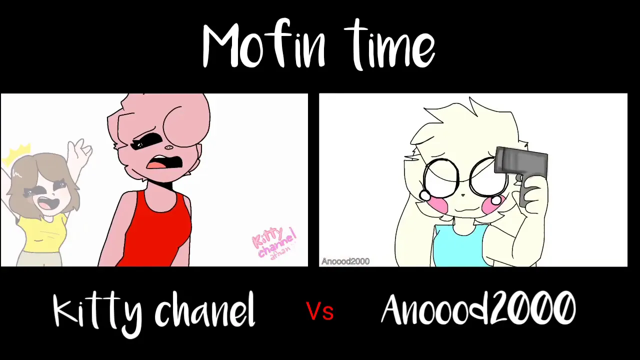 It S Muffin Time Meme Piggy Kitty Chanel Vs Anoood2000 - roblox muffin time