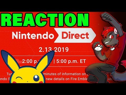 Live Nintendo Direct Reaction Nintendo