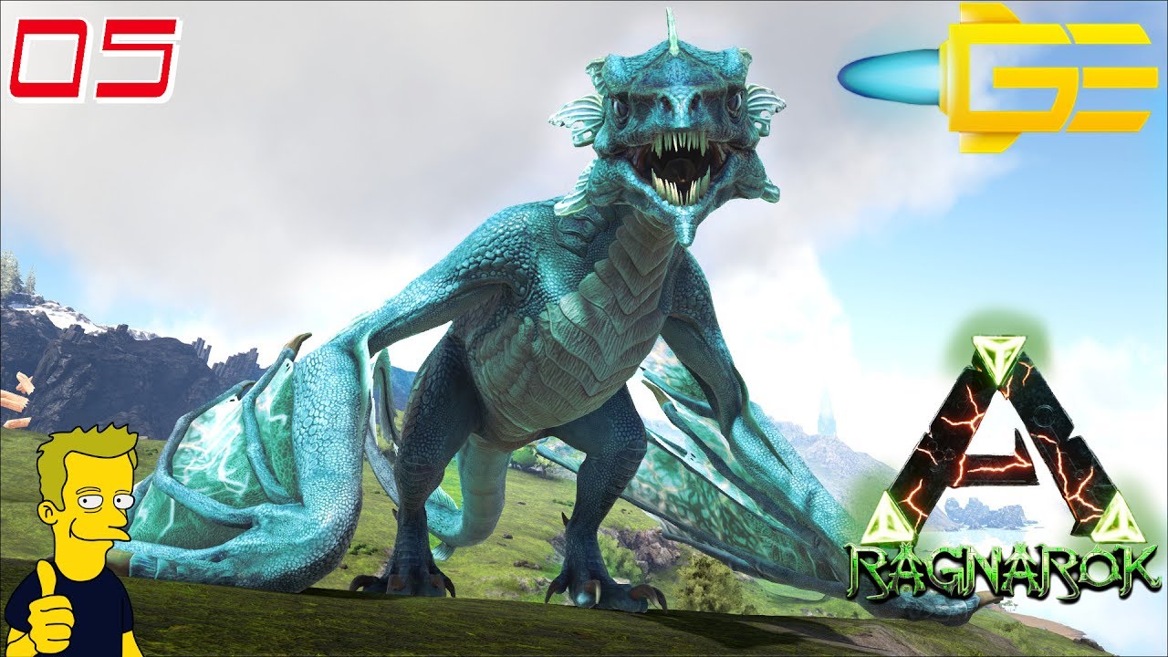 Ark Survival Evolved Ragnarok Ice Wyvern