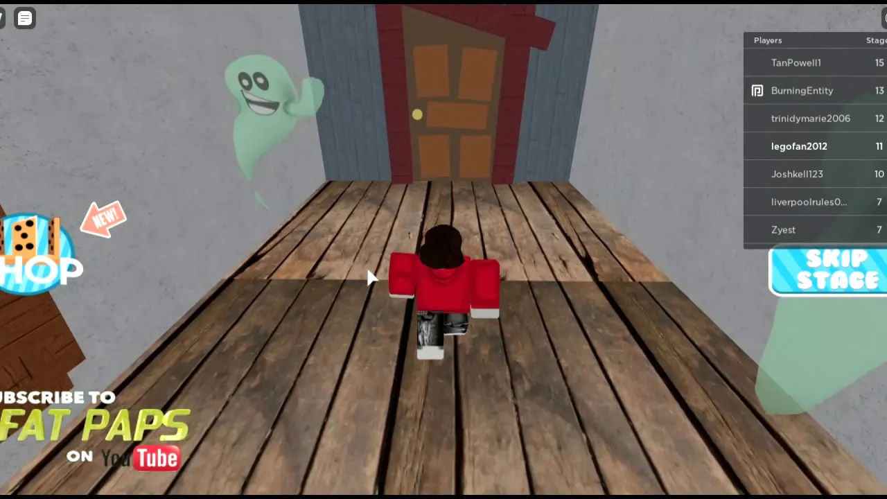 roblox haunted house obby