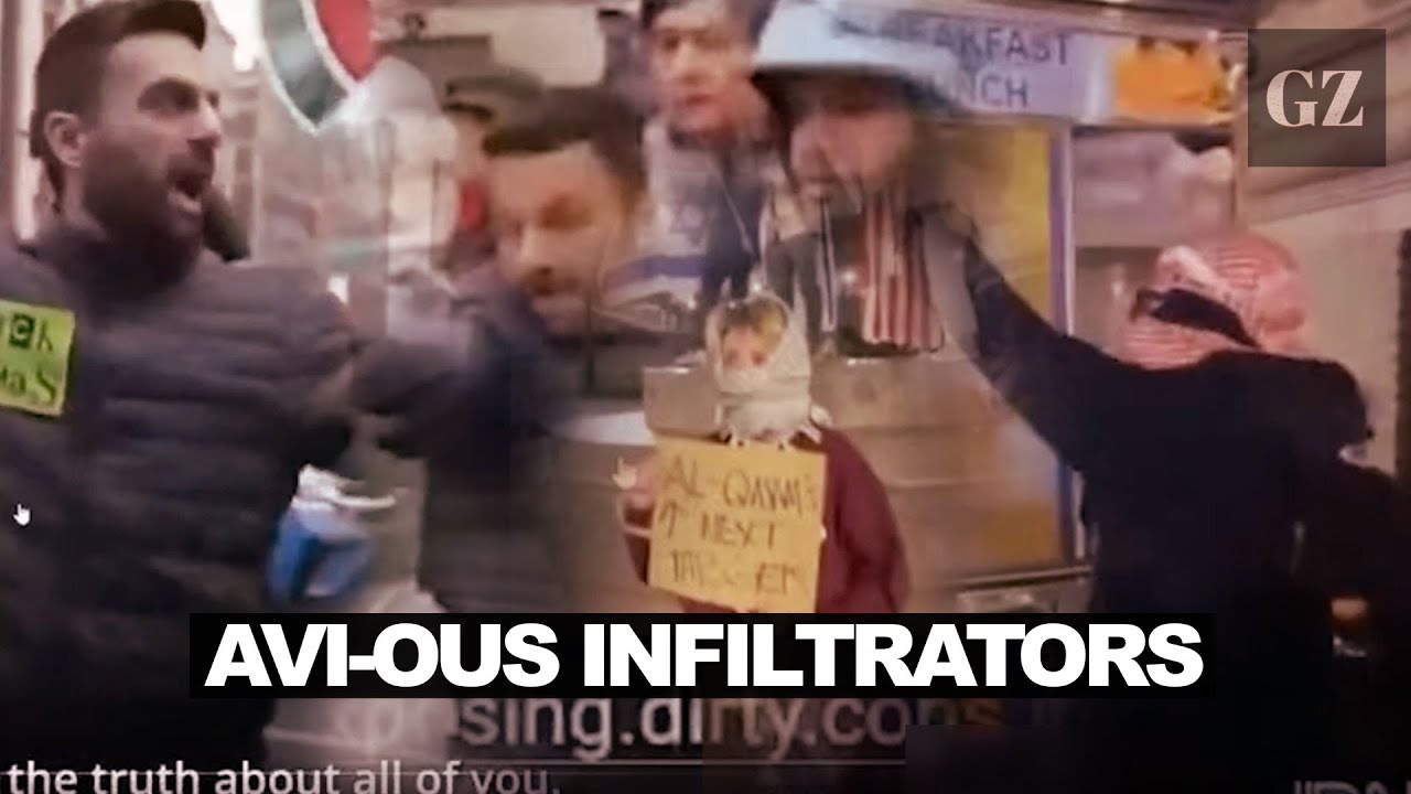 These protest infiltrators were too Avi-ous