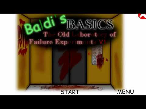 Baldi S Basics The Old Laboratory Of Failure Exp Mod Main Menu Theme