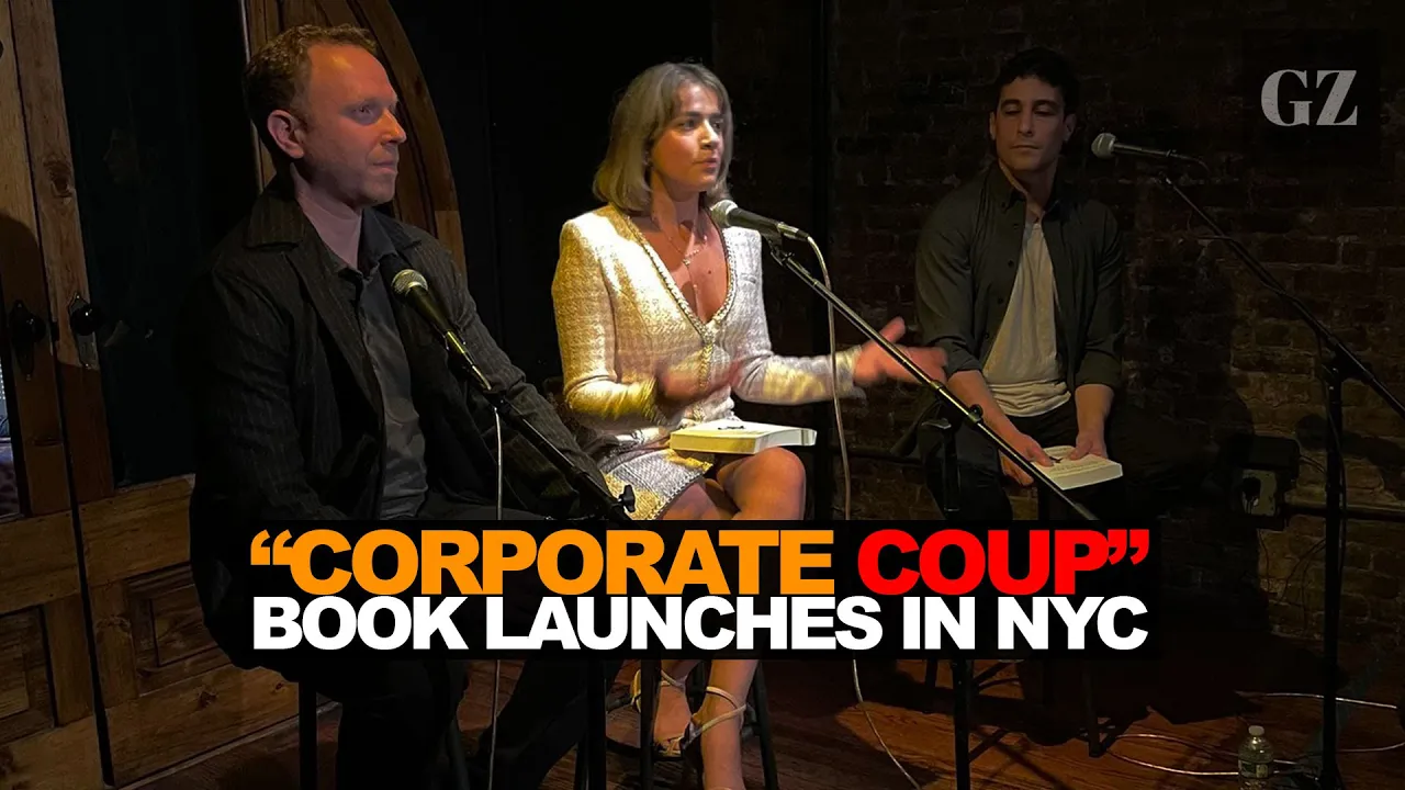 Anya Parampil's 'Corporate Coup' book launch in NYC
