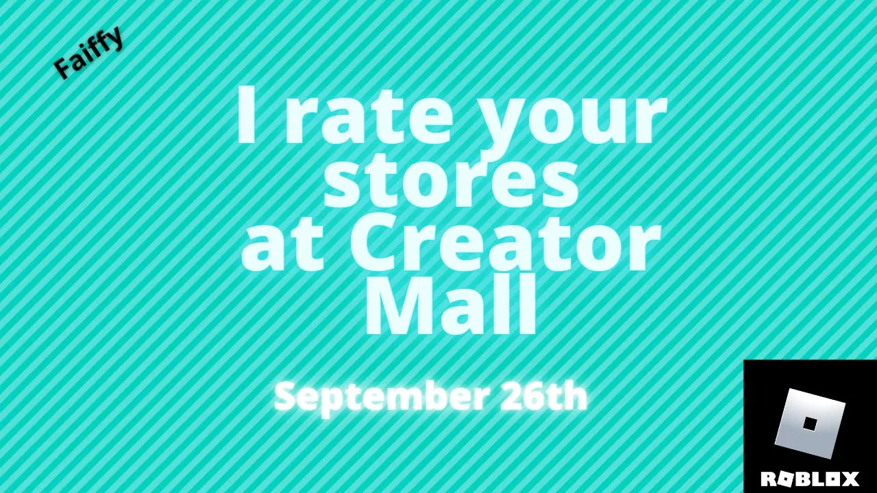 Reviewing Your Stores At Creator Mall 2 Roblox - roblox creator mall