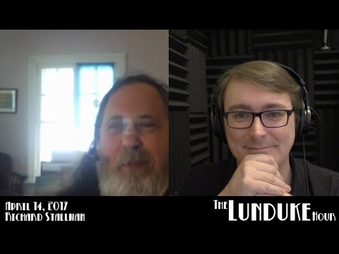 "Richard Stallman" - Lunduke Hour - Apr 14, 2017