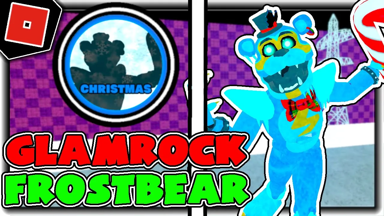 How To Get Christmas Badge Glamrock Frostbear Morph In Fnaf Security Breach Rp Roblox - fnaf overnight 2 roblox all badges