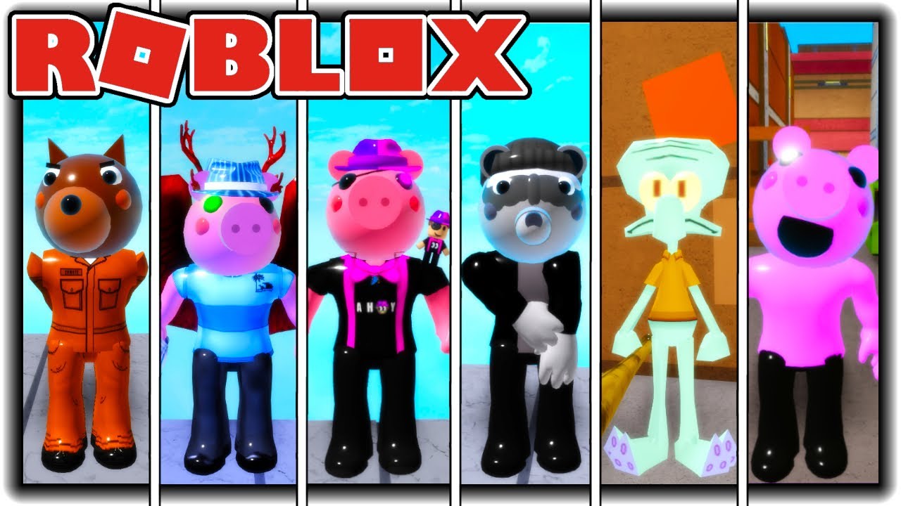 How To Get All 6 Badges Purple Guy Badge In Piggy Book Rp Roblox - chica morph roblox