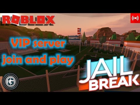 Play With Me On Vip Jail Break Server In Live Giveaway For 50 Likes Roblox - roblox jailbreak free vip server again