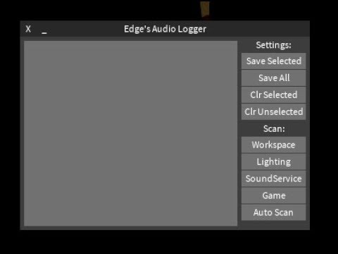 Roblox Exploit Edge S Audio Logger Synapse X Or Sentinel Required - roblox synapse twitter