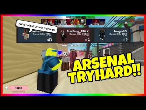 I Attempted To Be A Sweat In Arsenal Didnt Go Too Well Roblox Arsenal - arsenal summer update 2020 roblox arsenal live youtube