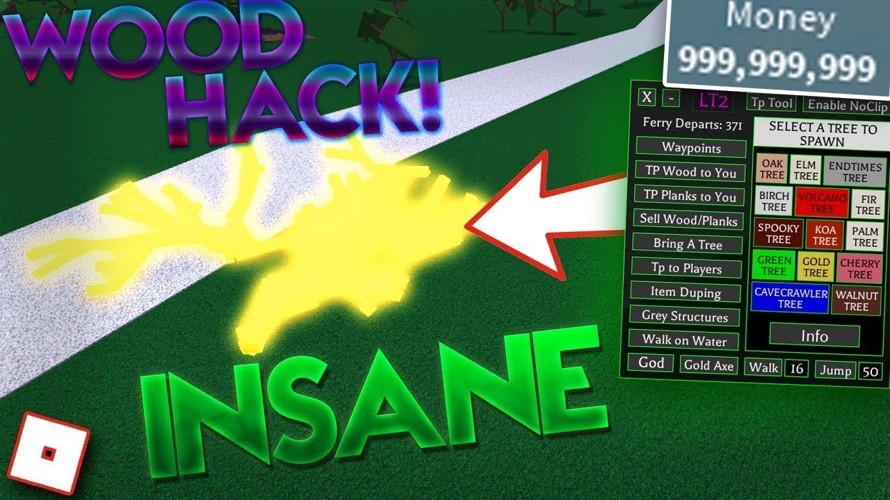Insane Lumber Tycoon 2 Unlimited Wood Item Dupe Hack Exploit Money Hack Roblox