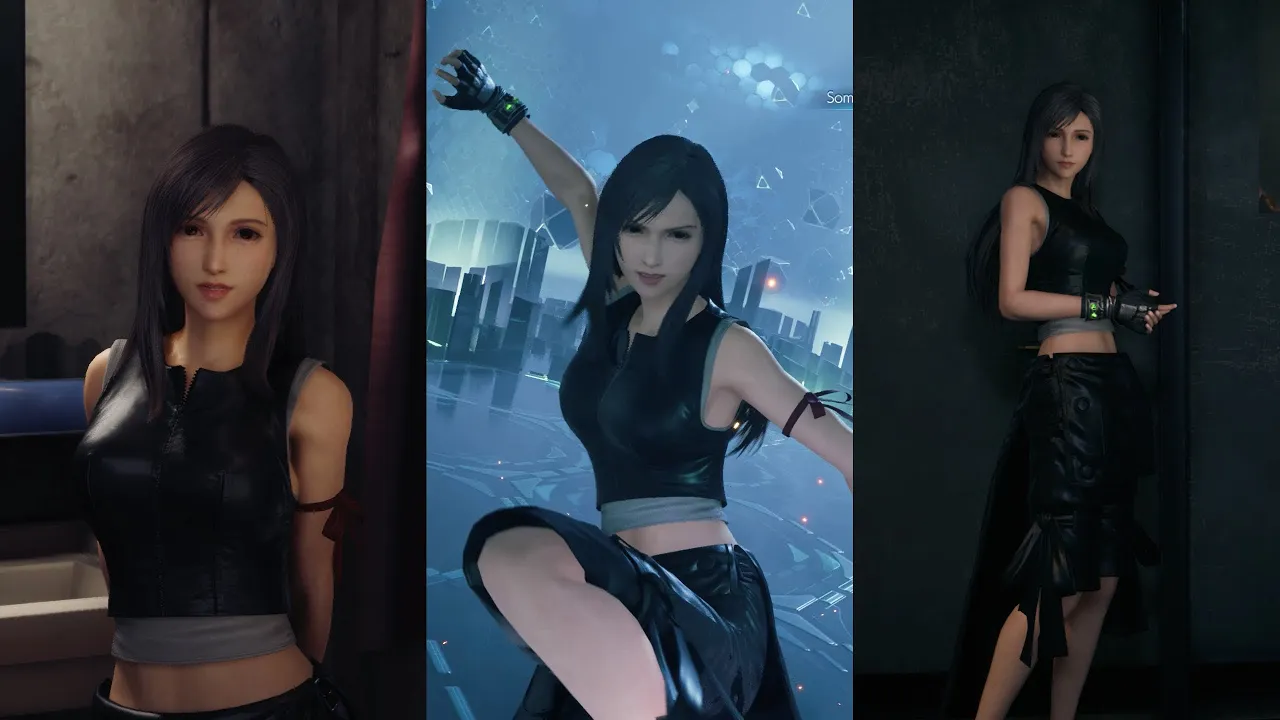 Midnight drive with tifa. Tifa Advent children. Tifa outfits. Tifa Mod. Ff7 Remake Tifa Mods.