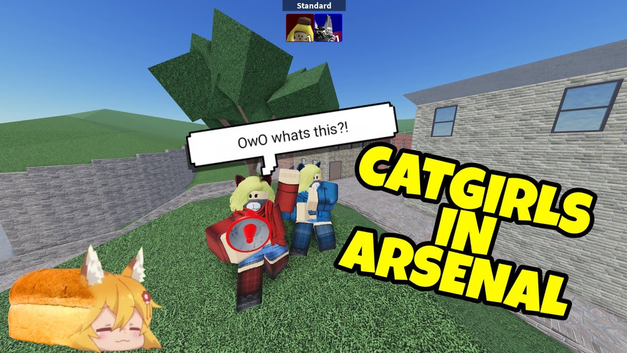 Catgirls In Arsenal Roblox Arsenal - roblox arsenal montage thumbnail
