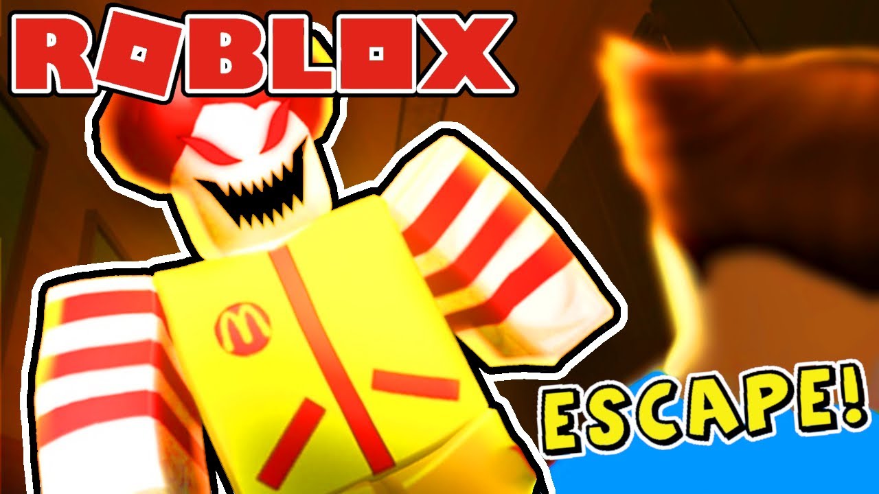How To Escape From Mcdonald S In Roblox Mcdonald S Clown Survival Parkour Obby - parkour roblox thumbnail