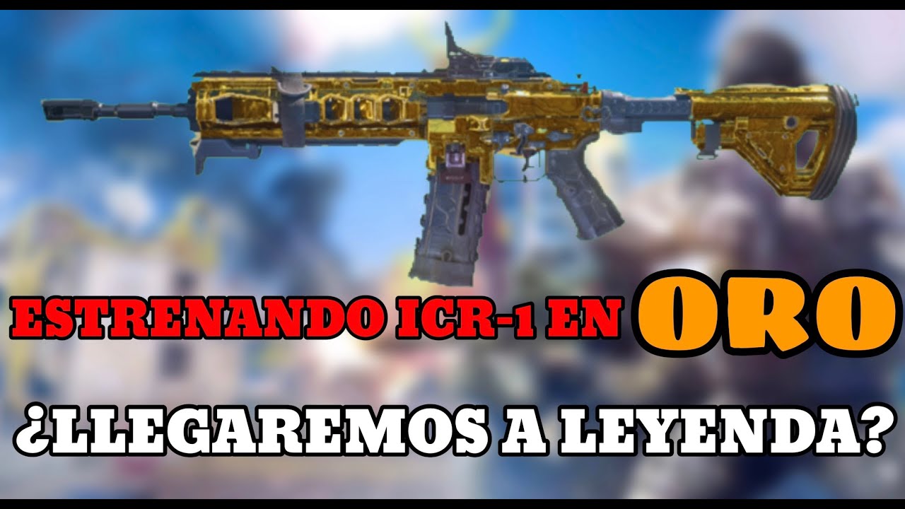 Camuflaje De Oro Icr 1 Highlights Cod Mobile