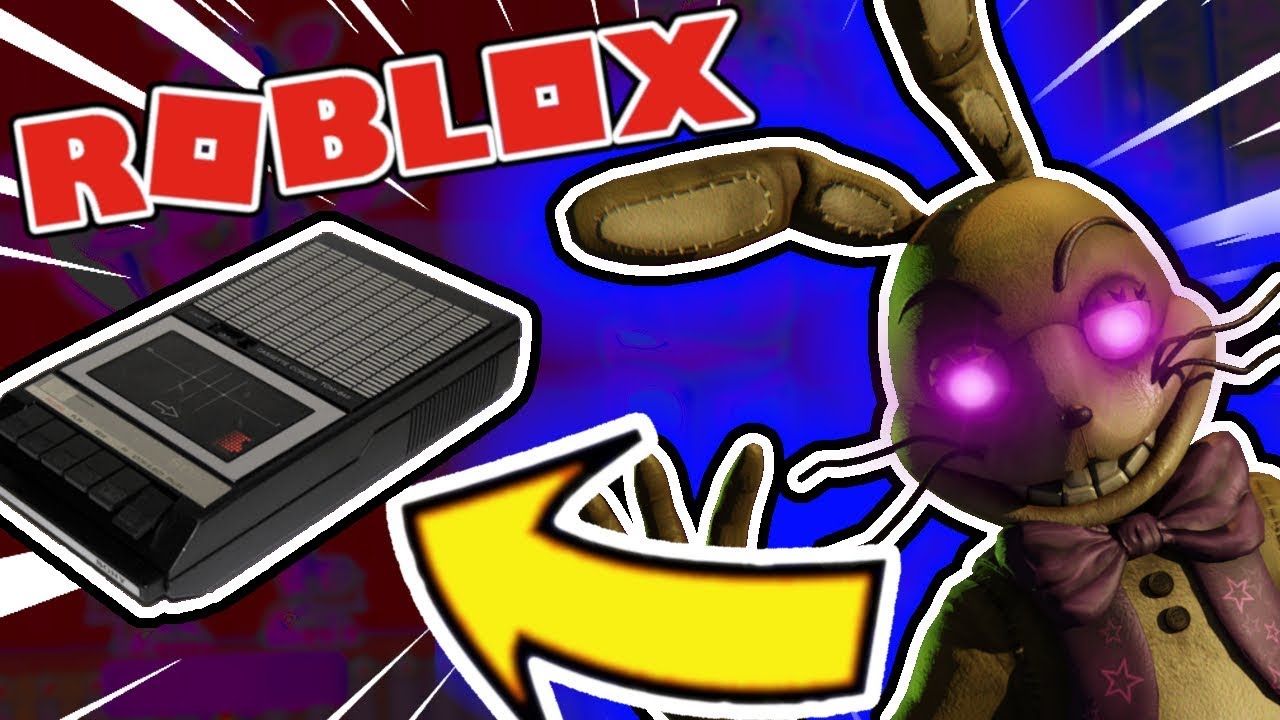 How To Get All Tape Recorder Badges And Teapot Badge In Roblox Fredbear And Friends Reboot 2 - godzilla roleplay wip roblox