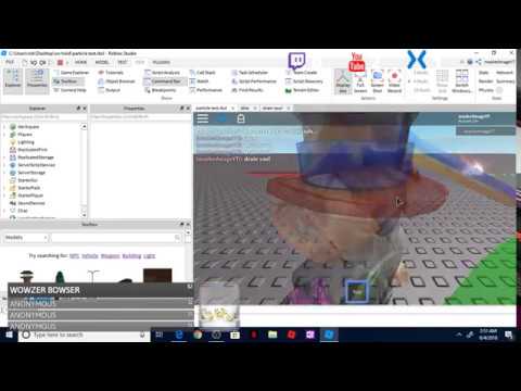 Roblox Studio How To Add In Particle Emmiter Effect Into An Instance - how to get roblox on ubuntu 20.04