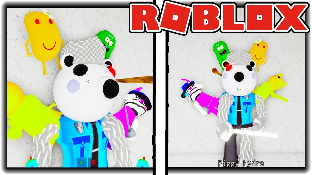 How To Get Piggy Hydra Badge Event In Piggy Roleplay Games Roblox - pickle ad guy roblox