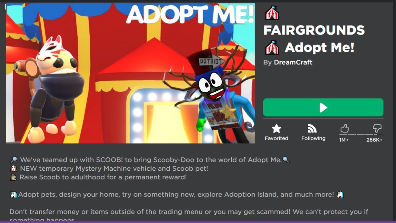 Adopt Me Giveaways Live Fairgrounds Update Coming Soon
