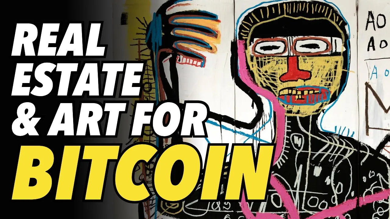 Portugal Real Estate, Banksy and Basquiat art for Bitcoin, Dogecoin & Ethereum