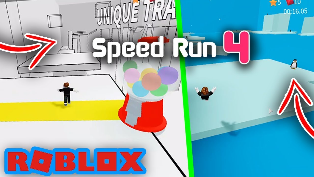 Just Playin Roblox Parkour Speed Run 4 - speed run 5 roblox