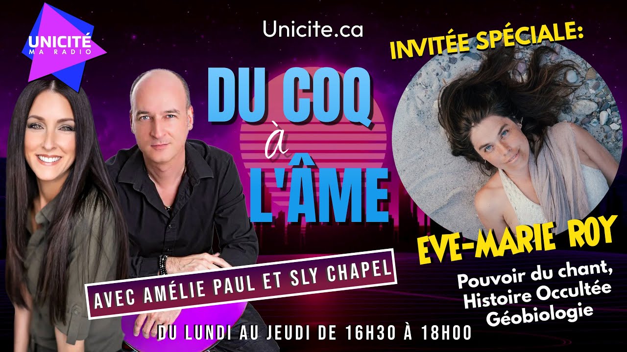 La chanteuse EVE-MARIE ROY à « Du coq à l’âme » à Radio Unicité (6 décembre 2022)