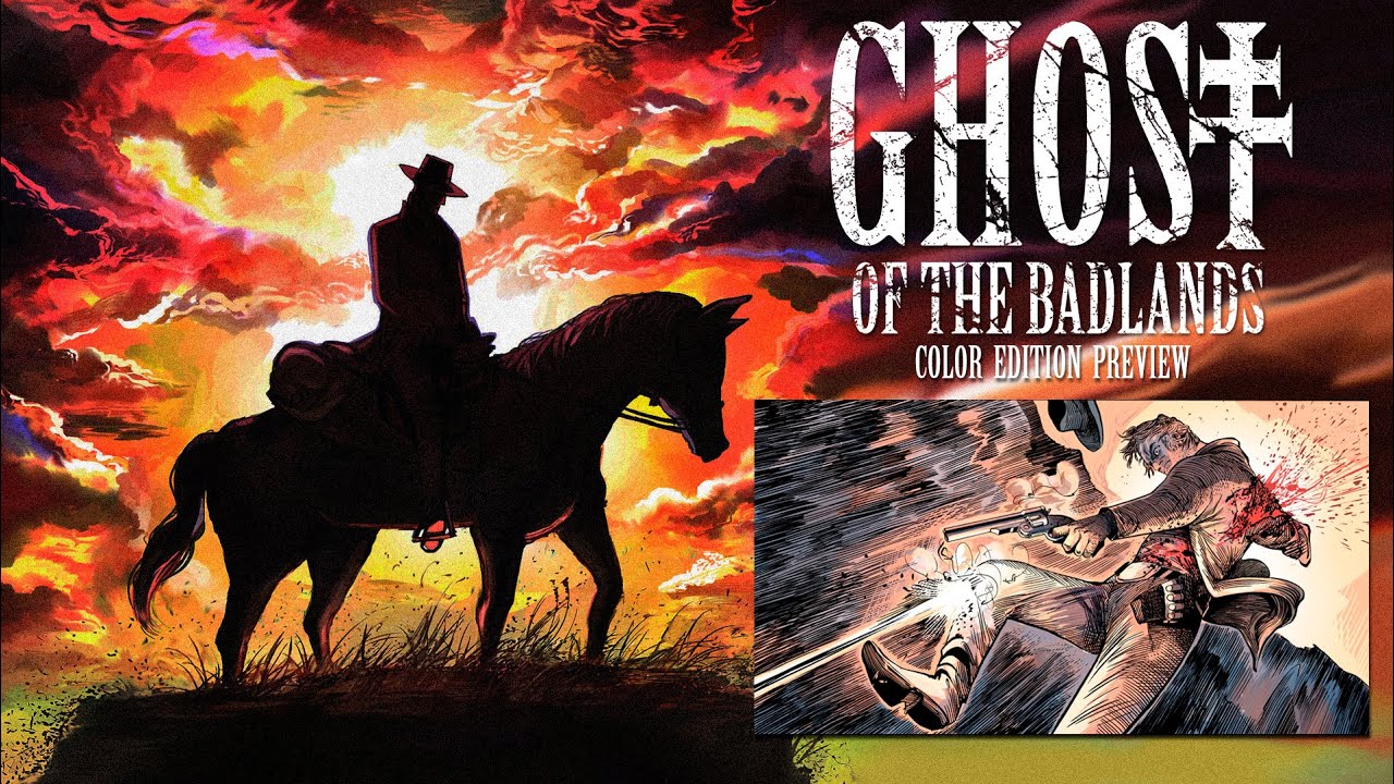 Flipping Through My New Comic! (Ghost of the Badlands - Color Edition)